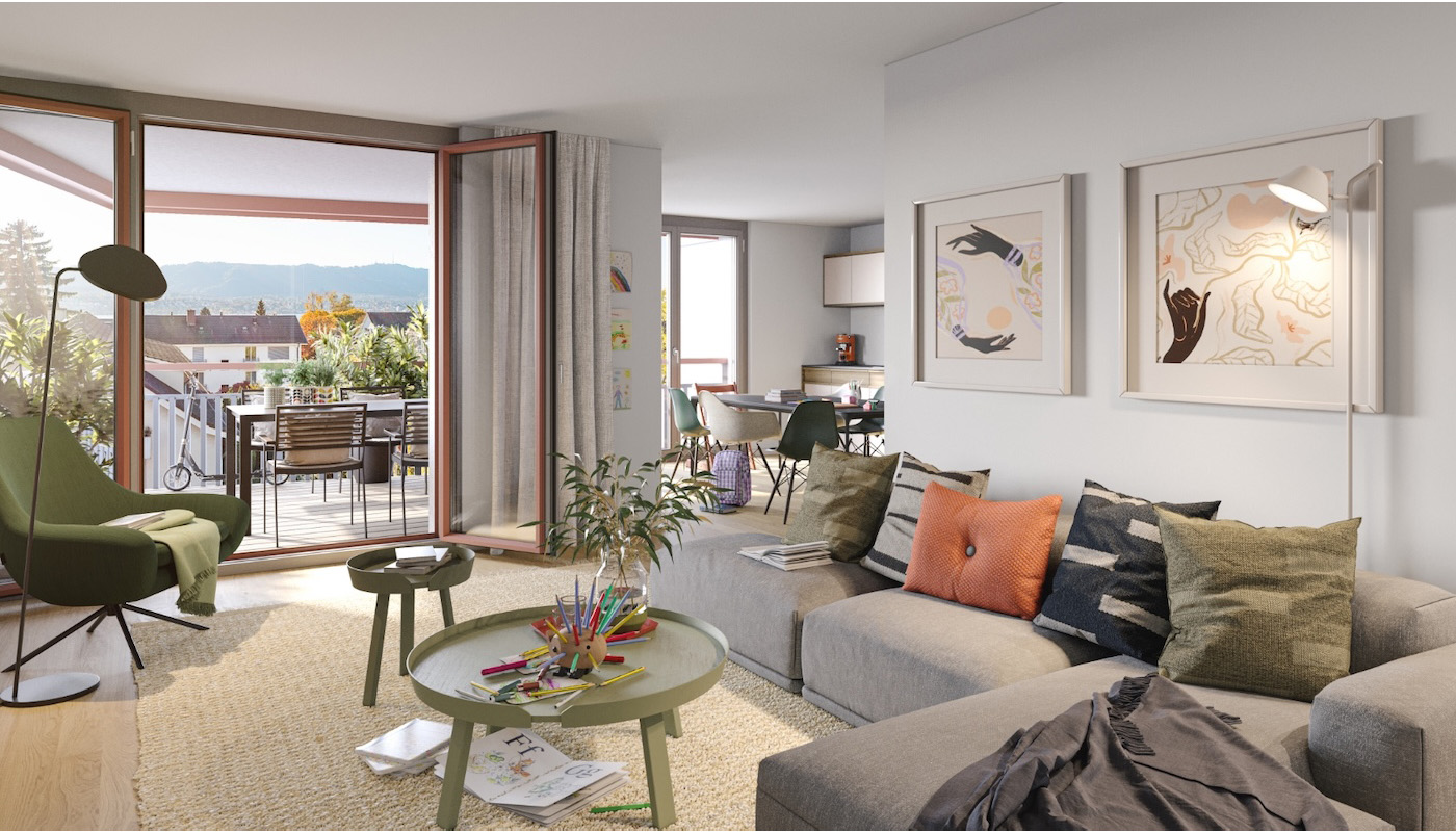 Wohnzimmer Wohnung a1